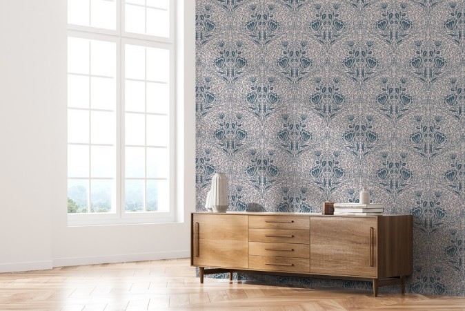 Coloring Floral Ogee in Pink - 1032501-03 - 04821-01 paint 